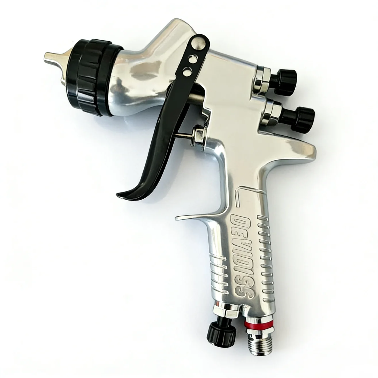 

Пневматический краскопульт DEVIDISS GFG Pro HVLP с соплом 1,3 мм, бачком 600 мл, для покраски автомобилей, с гарантией