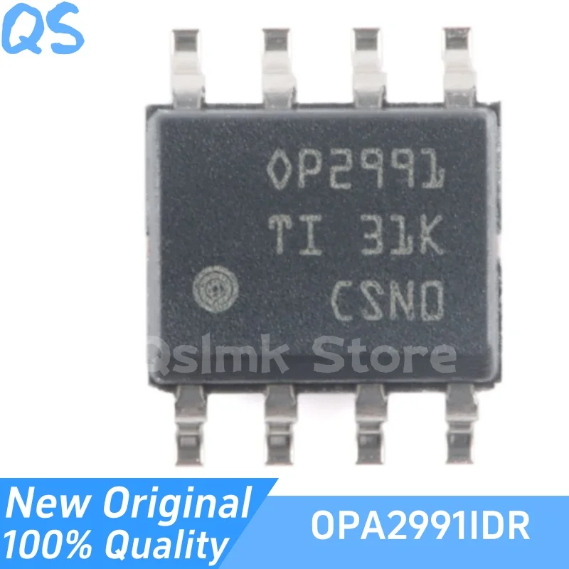 새로운 오리지널 OPA2991IDR OPA2991 SOIC-8 듀얼 채널, 40V, 4.5MHz 저전력 연산 증폭기