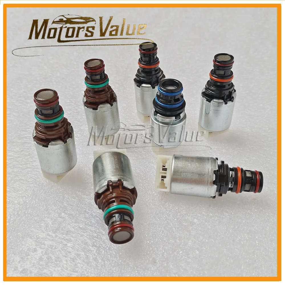 7PCS/SET 6F35 6F15 Transmission Solenoid Kit For Ford Escape Fusion Mazda Tribute Mercury Mariner Milan Car Parts