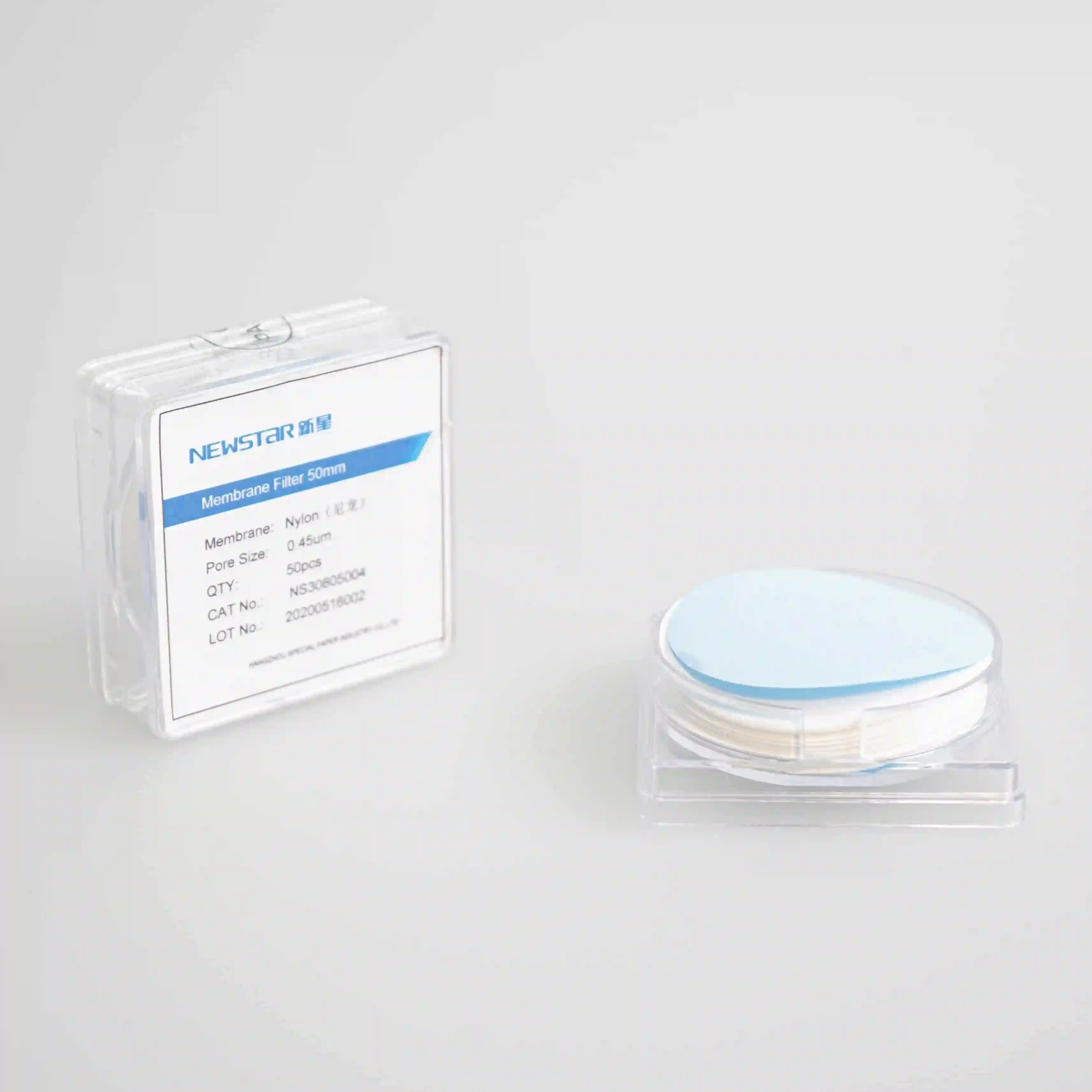 Millipore Membrane Filter Nylon Lab Disc Membrane Filter 0.22um 0.45um 13mm 25mm 47mm 50mm 60mm 90mm Organic Solution Filtration
