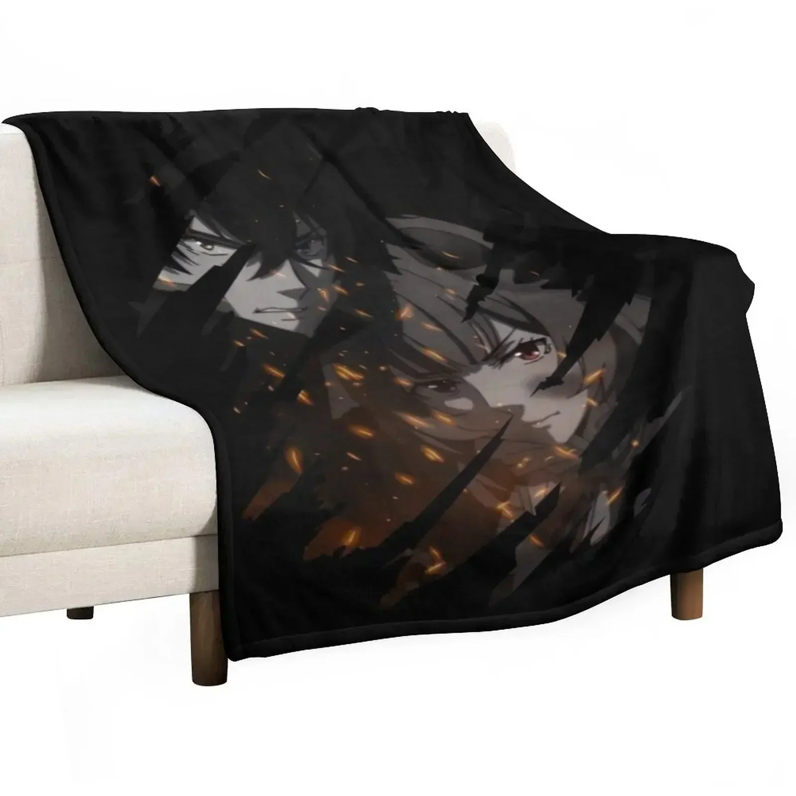 

Tate No Yuusha, Raphtalia and Naofumi Premium design Throw Blanket Thins Luxury sofa bed Blankets