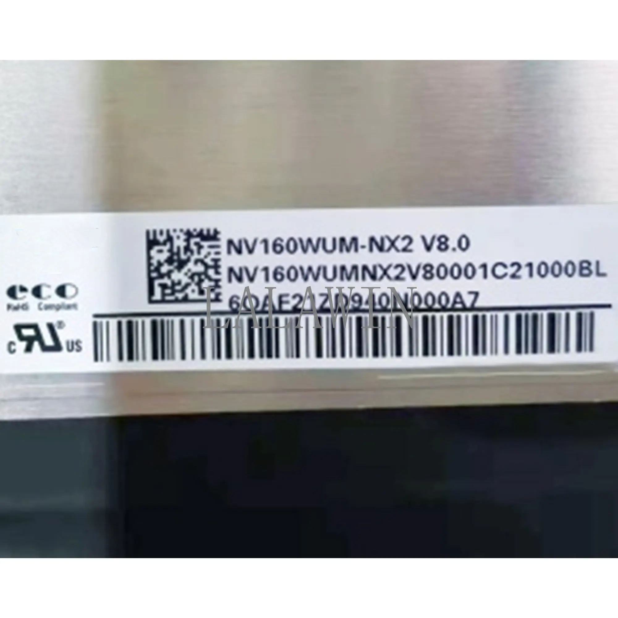 NV160WUM-NX2 كمبيوتر محمول شاشة LCD LED استبدال لوحة 1920X1200 16.0"