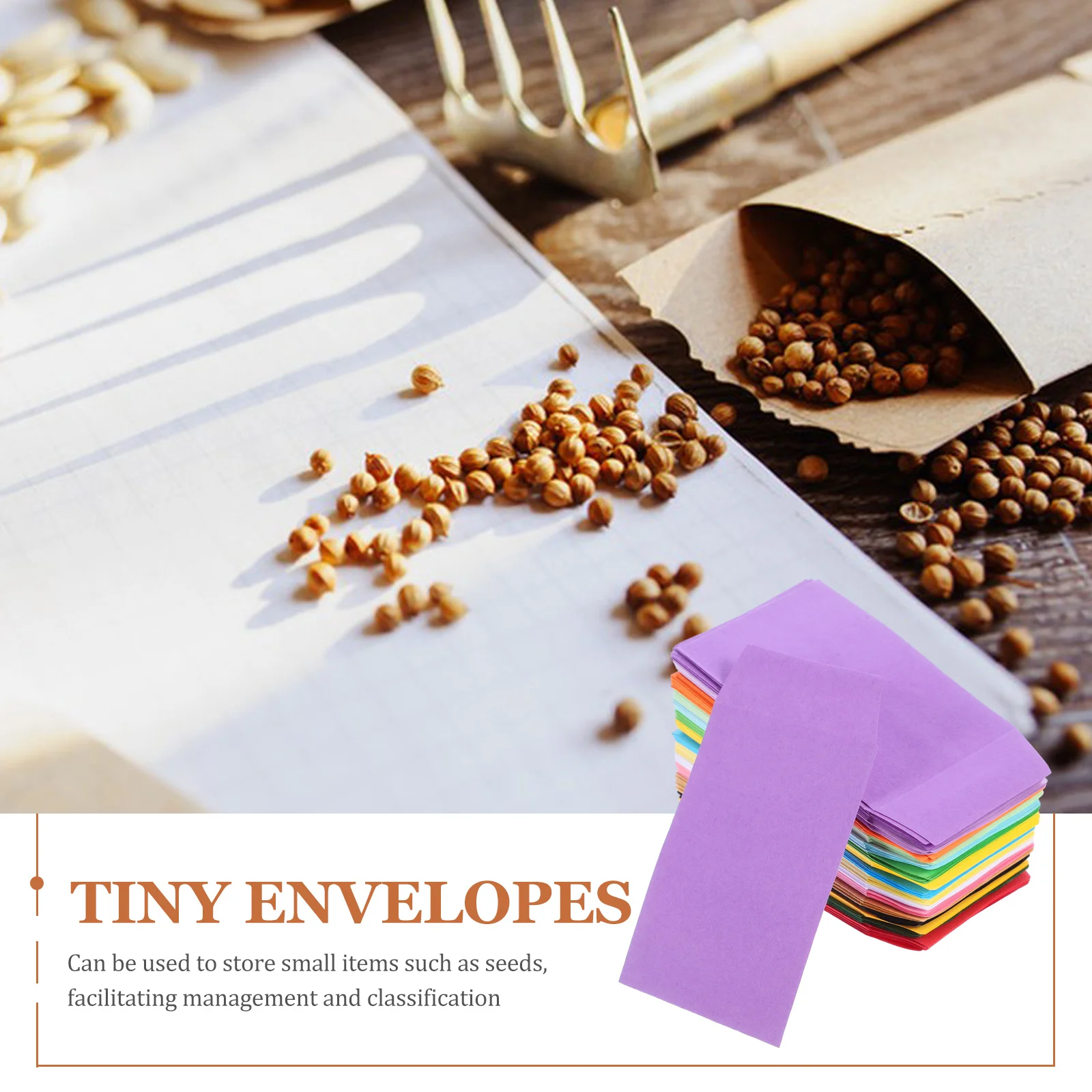 

160pcs Seed Envelopes Mini Paper Bags For Seeds Storage Small Packaging Organizing Cash Coin Letter Mailing Envelopes