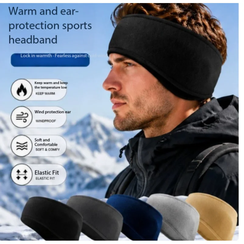 Зимняя флисовая повязка на гол – обзор и цена Winter Headband Fleece