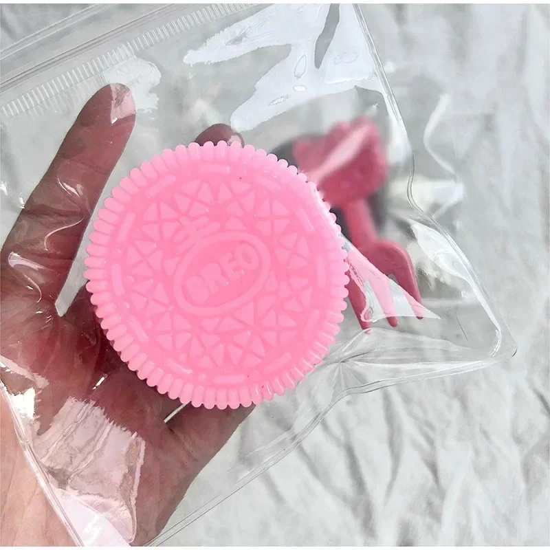 Handgemaakte Siliconen Grote Oreo Stress Squishy Speelgoed Mochi Taba Squishy Nieuwe Fidget Speelgoed Biscuit Knijpen Speelgoed Kinderen Gift