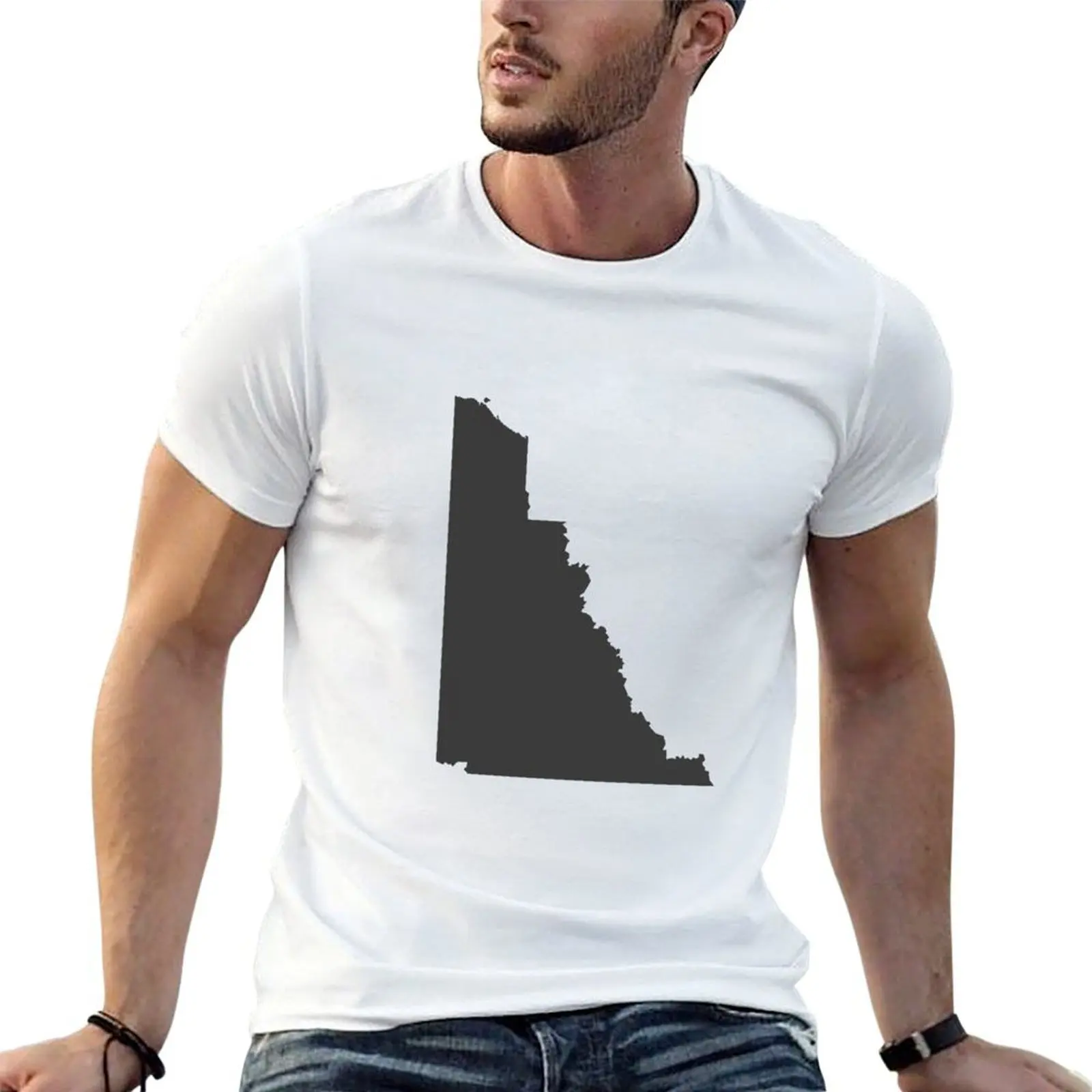 

Yukon Shape T-Shirt man t shirts cotton man t shirt heavy cotton T-Shirt