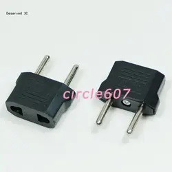EU Plug Adapter US to EU Plug Adapter US to EU Travel Adapter Electric Euro Plug Converter Power Sockets Outlet