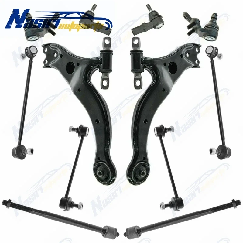 

Front Control Arm Ball Joint Tie Rod Sway Bar End Link Suspension Kit for Toyota Avalon Solara 1998 1999 2000 2001 2002 2003