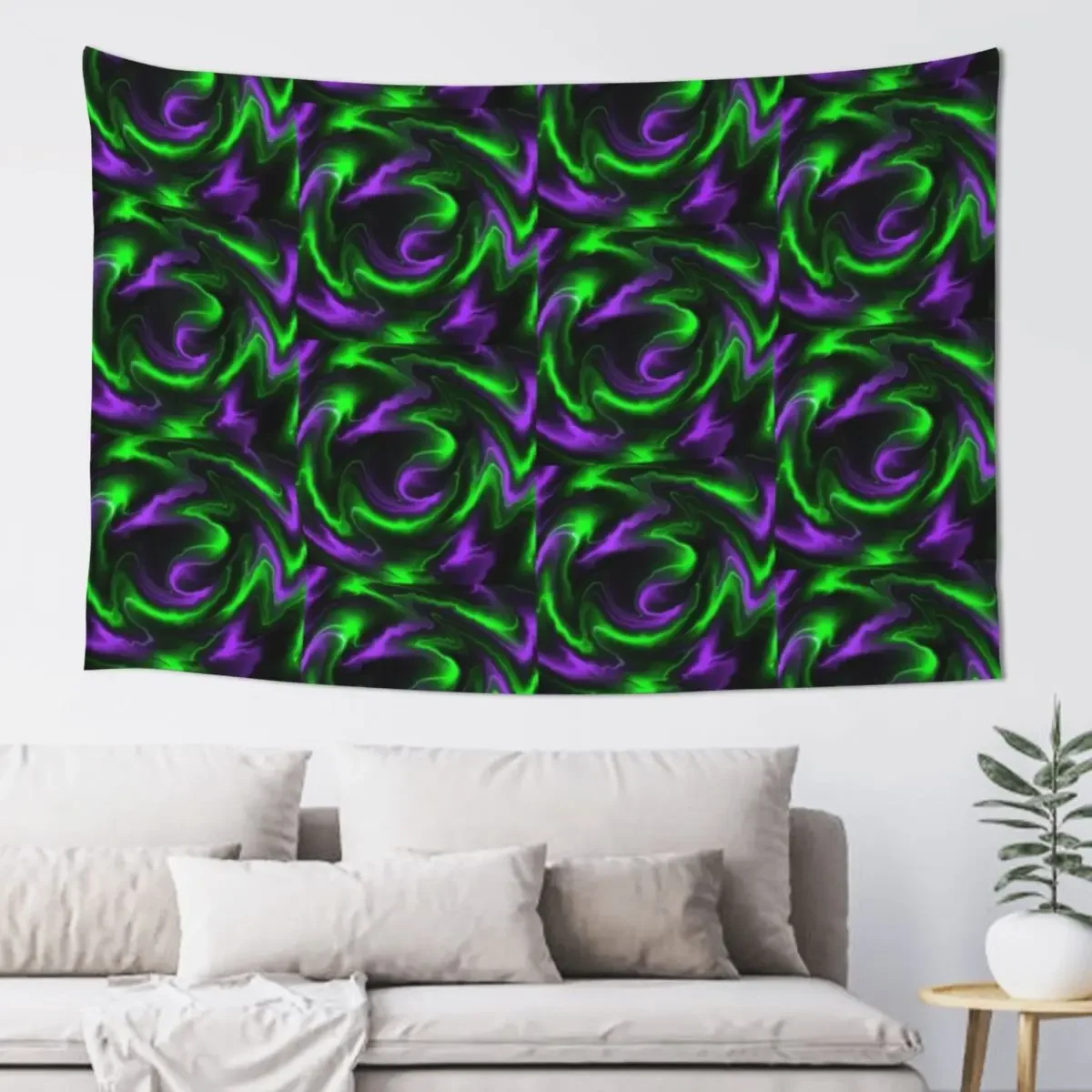 

Alien Swirls Tapestry Wall Mural Nordic Home Decor Tapestry