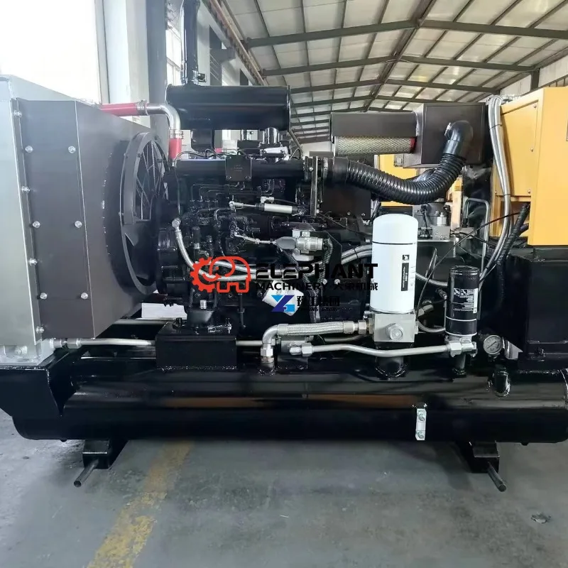 Industrial Air Compressor Customized for Stone Processing Perfect for Stone Carving Drilling Cutting Workshop Working Procedures