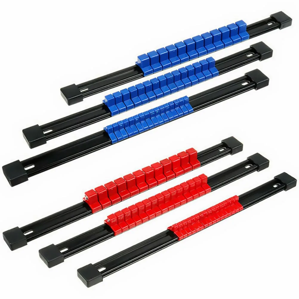 

6pcs Multifunctional Organizer Frame Sleeve Rail Rack Sleeve Socket Frame Socket Holder Holder Organizer 1/4\