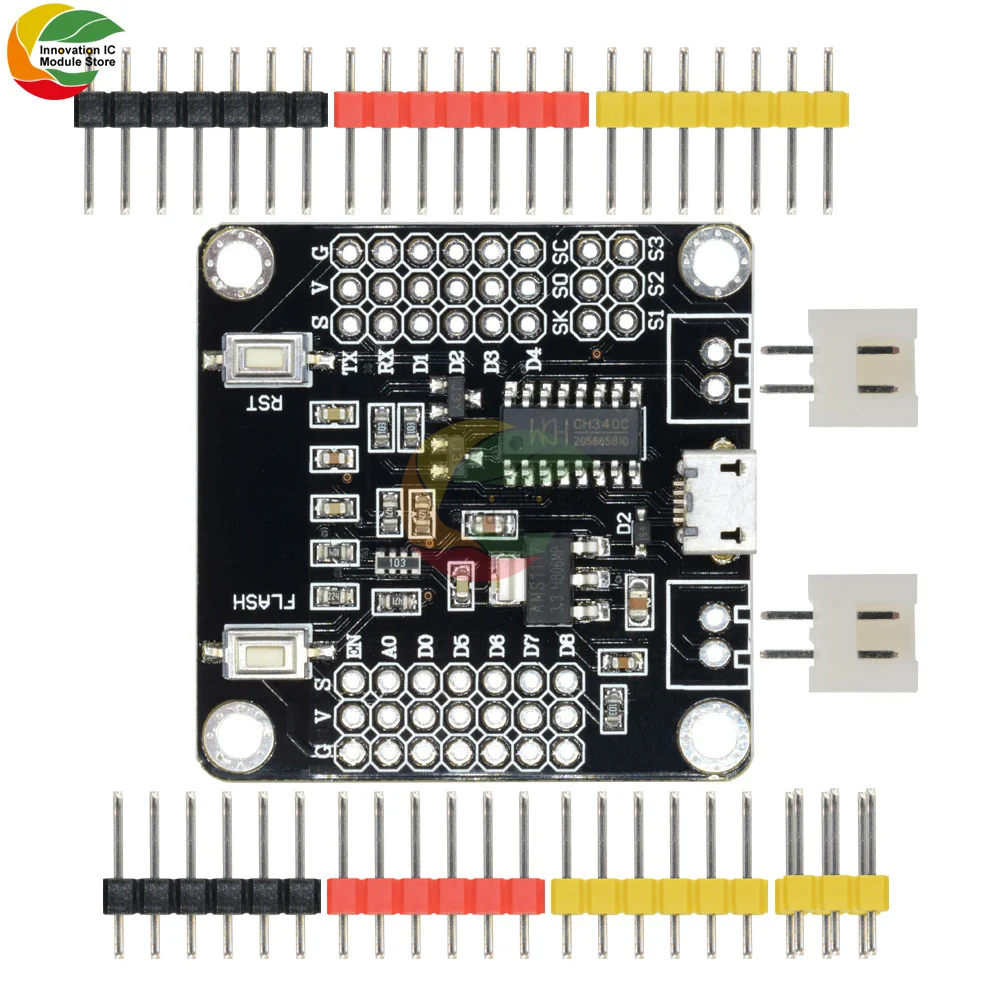 DM Strong ESP8266 ESP-12E modulo CH340 CH340G modulo scheda di sviluppo Wifi Wireless MCU UART SPI Antenna Micro USB per Arduino