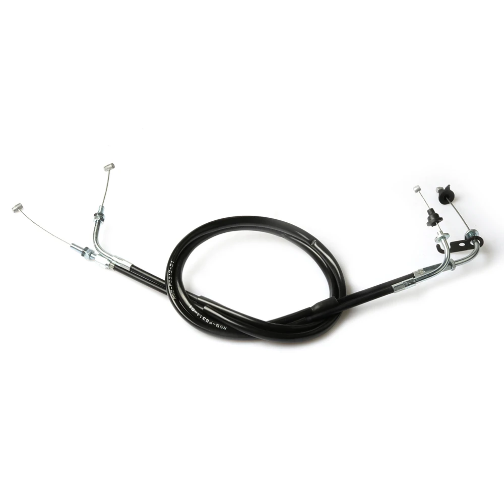Leading-Motorcycle 2 Throttle Cable Line Spare For FZ16 FZ 16 YS150 YS 150 Oil Cables Separate Double Throttle Lines