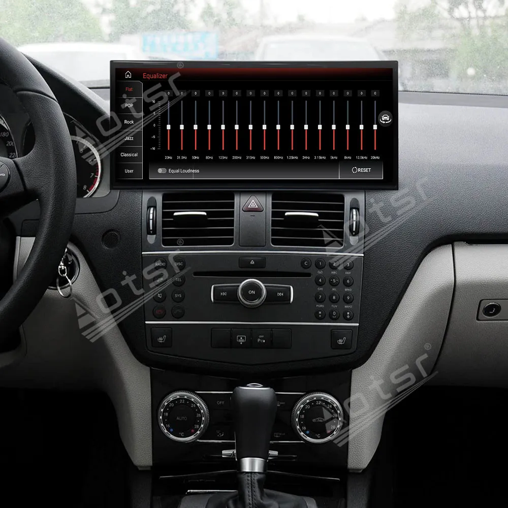

Android 14 15,8-дюймовый Carplay для Mercedes-Benz C 2008-2010 Автомобильный мультимедийный плеер GPS-навигация Автомобильный радиоприемник с экраном Авто