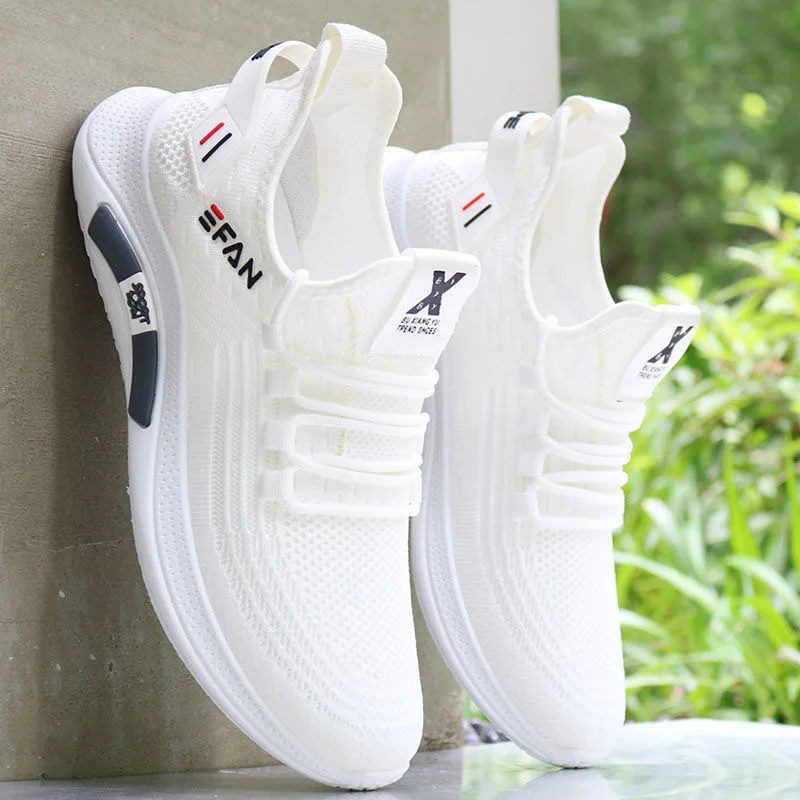 

YUYIN 2026 Men Casual Shoes for Outdoor Comfortable Air Mesh Shoes Summer Breathable Men Loafers Wide Slip On Walking Shoes Men