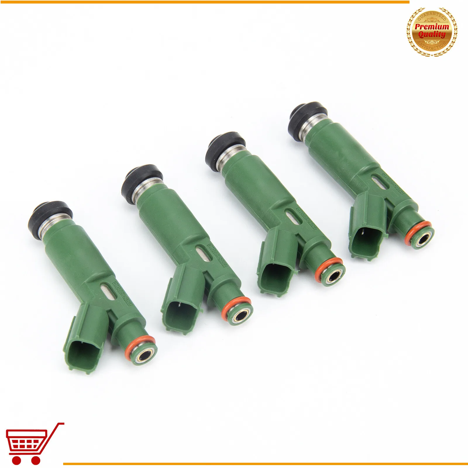

4pcs/Set Fuel Injectors 23250-22040 For Denso For Toyota Corolla 1.8L 1995-2008