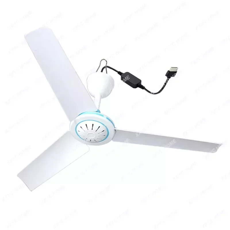 

USB MINI ceiling FAN DC 5V small ceiling fan USB outdoor , mosquito net, student hostel home travel fan 50cm