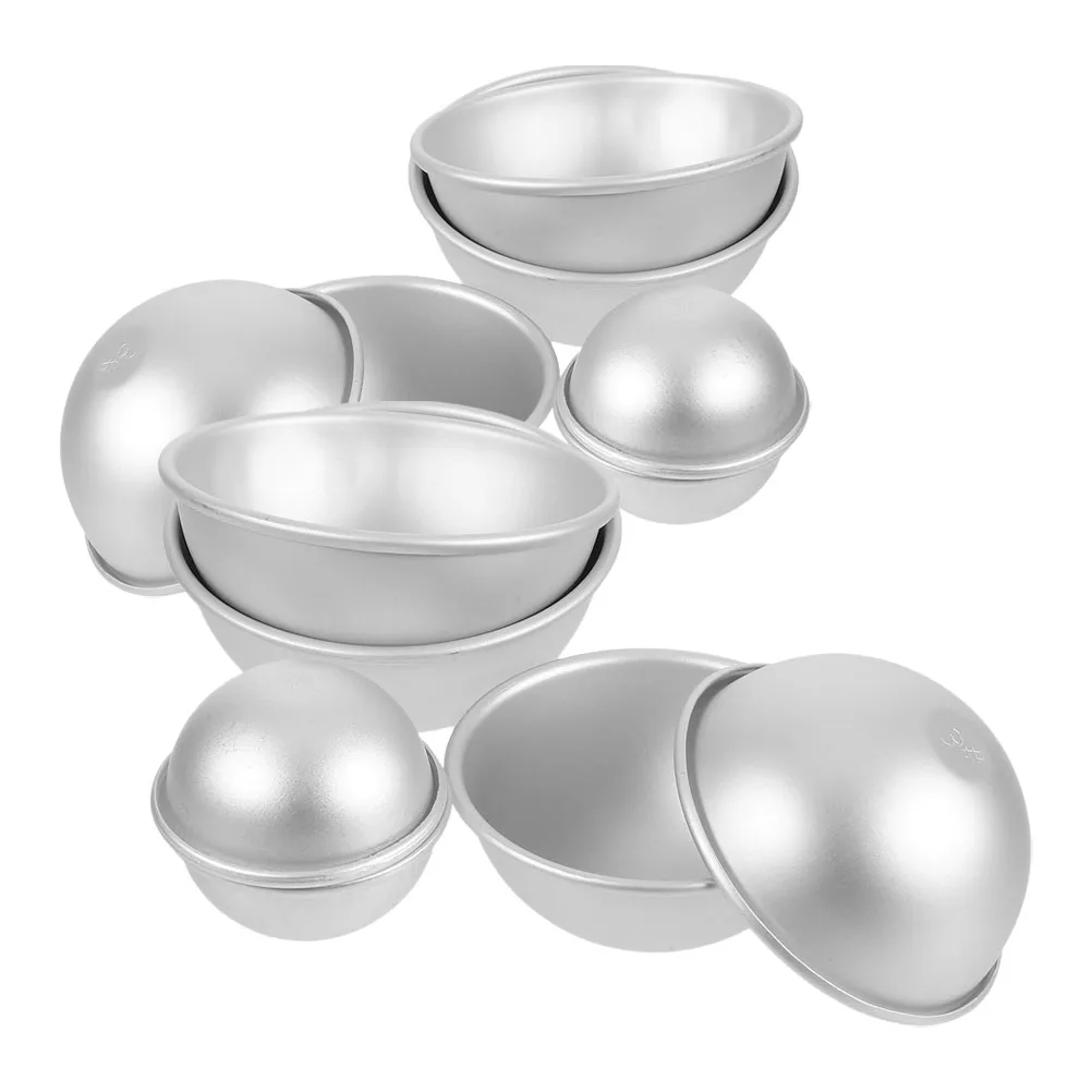 

Semi-circle Cake Mold Baking Tin Aluminum Alloy Round Mould Hemisphere half round ball shape mold cake pans for baking cake tins