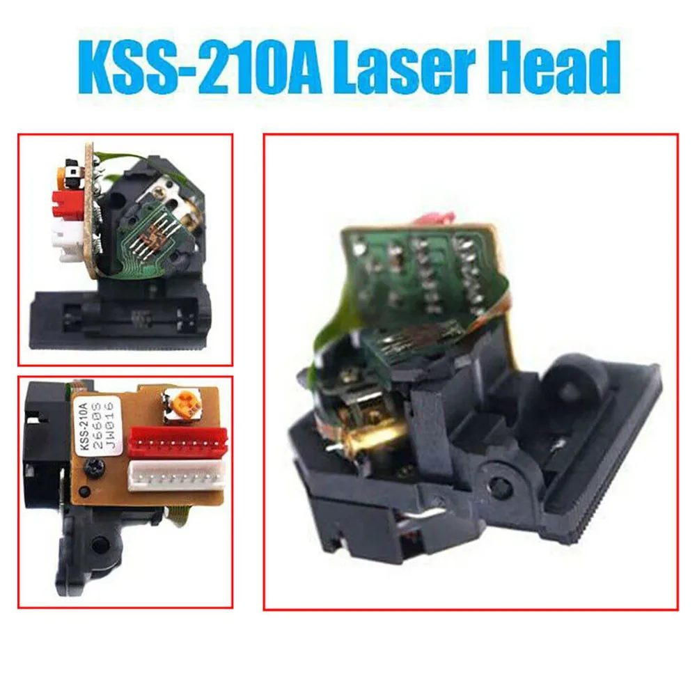KSS-210A KS 10A DVD CD Player Replacement Parts Head Optical Pickup Lens 4.5 * 3.5cm Black  Plastic  Tool  Accessories