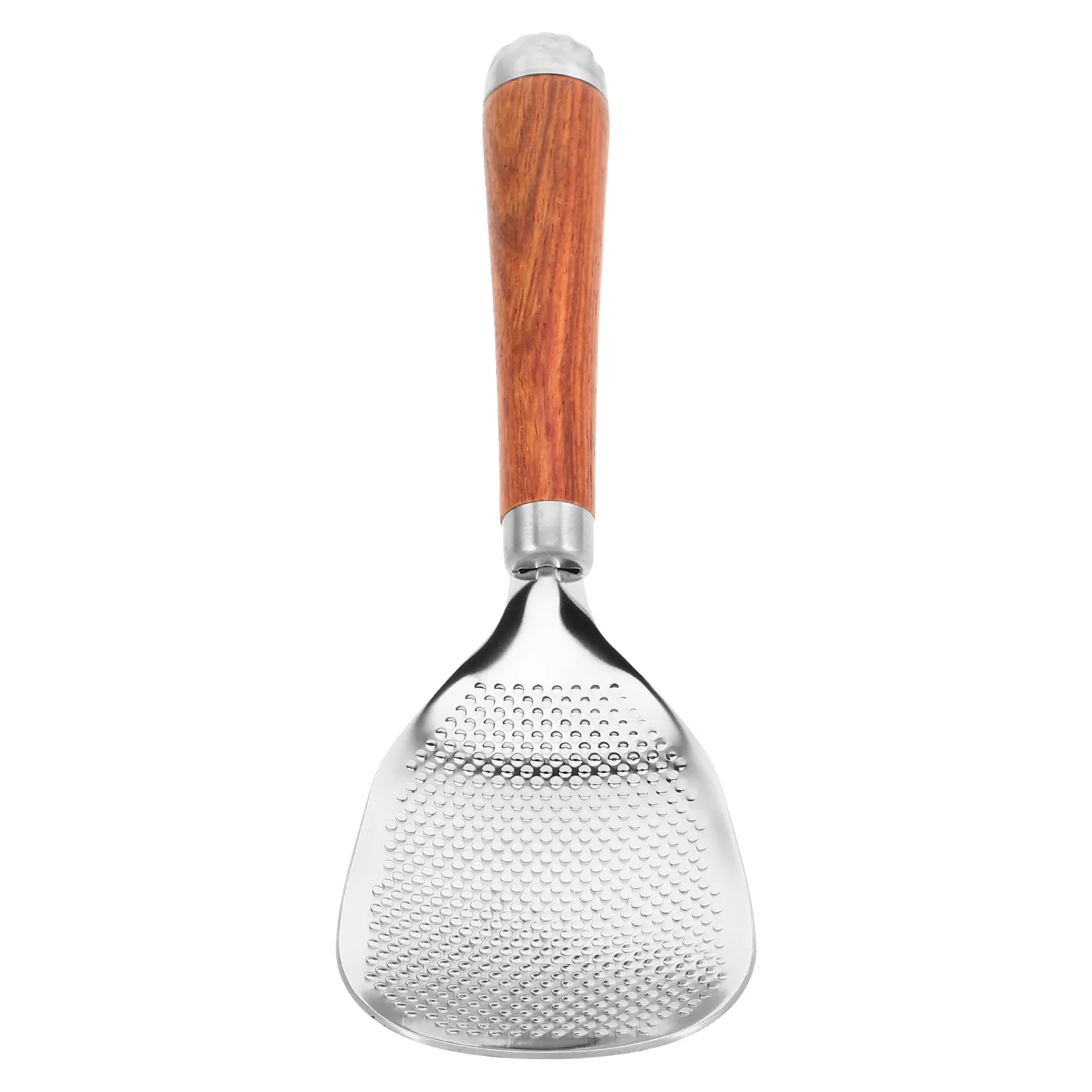 

Non-Stick Stainless Steel Rice Scooper Paddle with Comfortable Wooden Handle Ideal for Rice Cookers and Parties