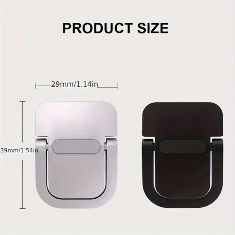 Portable Laptop Stand: Invisible, Foldable, Ergonomic Desktop Support, Applicable for 25.4-45.72 cm Laptops, Tablets, Keyboards