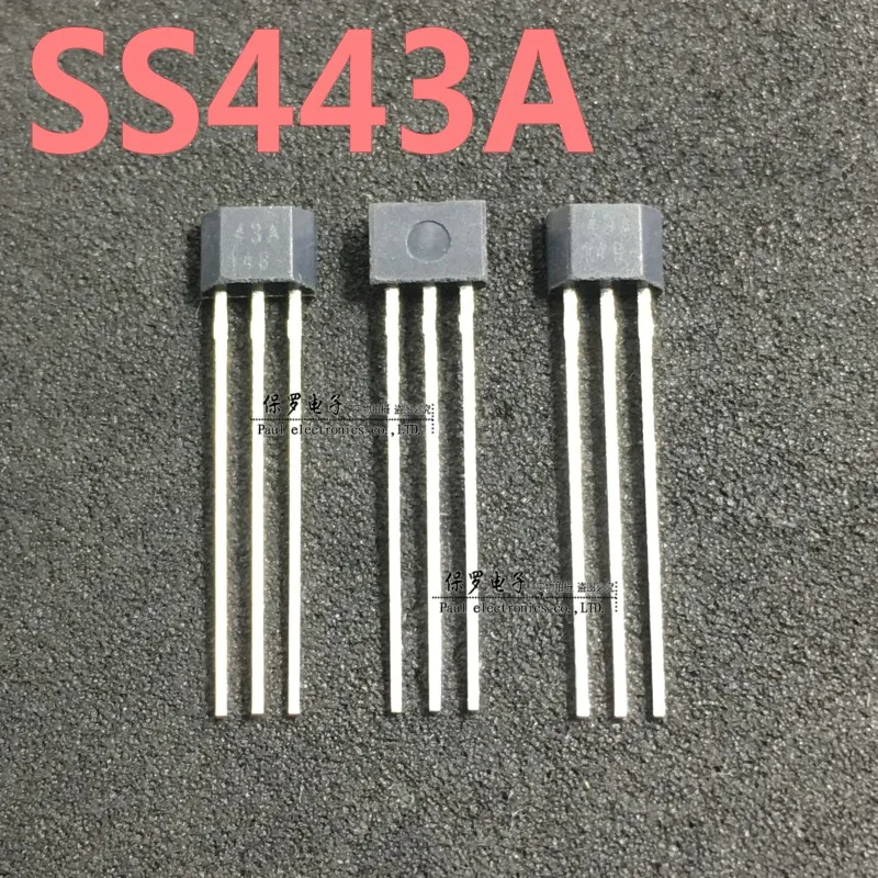 10PCS/ SS443A screen printing 43A unipolar Hall switch element 443A brushless motor Hall sensor