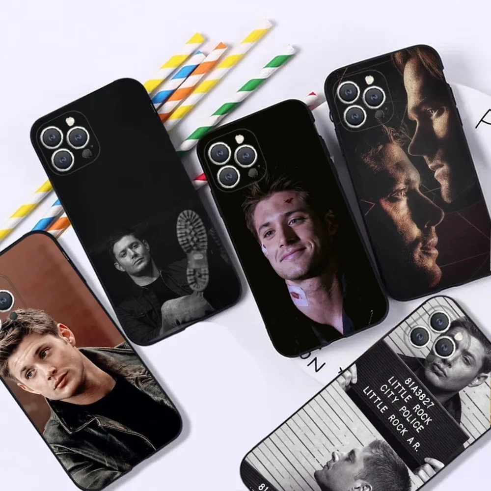 D-Dean Winchester  Phone Case For iPhone 16,15,14,13,12,Pro,Max,11,7,8,Plus,XR,XS Max Shockproof Silicone Soft Shell