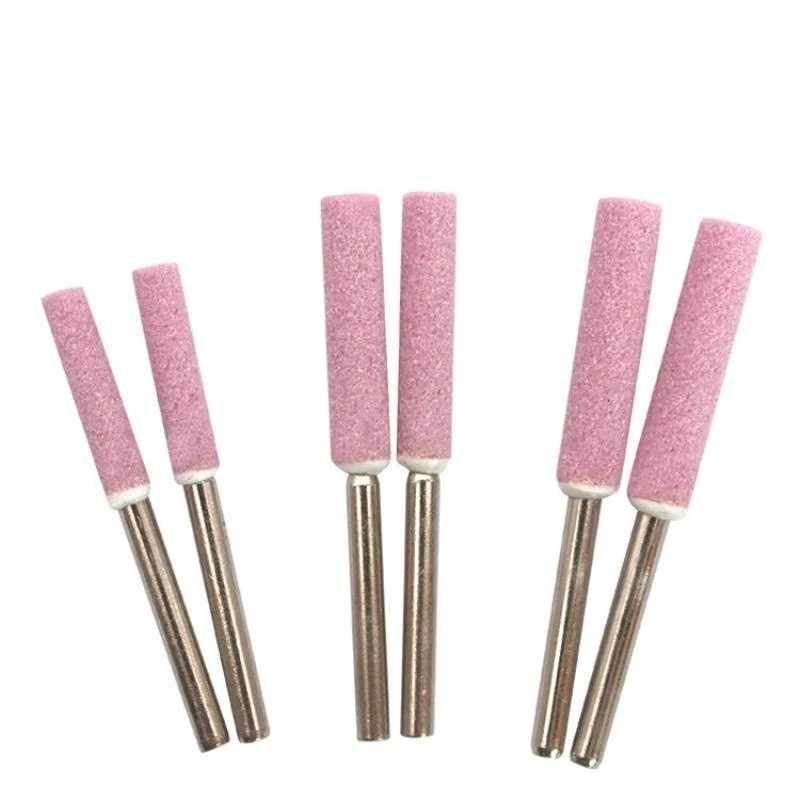 Motosserra Grinding Stone File Set para polir metais, afiar pedras, 4mm, 4.8mm, 5mm, 10Pcs