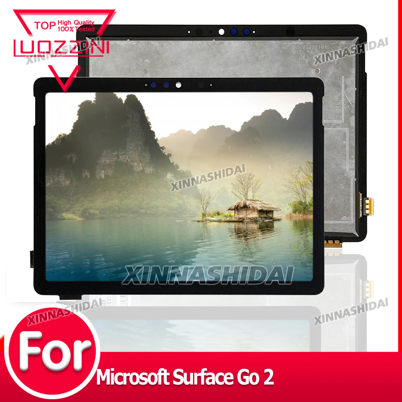 LCD Display For Microsoft Surface Go 2 LCD Display Touch Screen Digitizer Assembly For Surface Go2 1901 1926 1927 2067 LCD