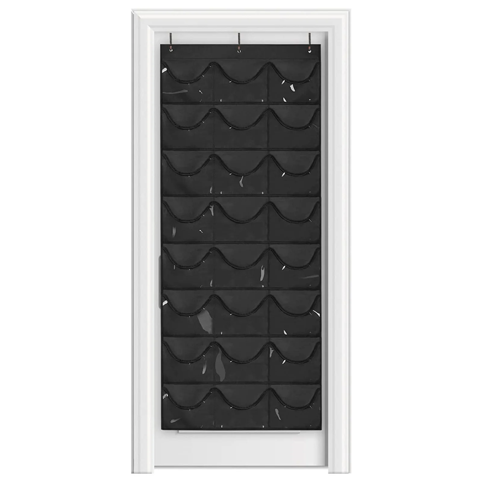 24 Pocket Baseball Cap Organizer Wall Storage