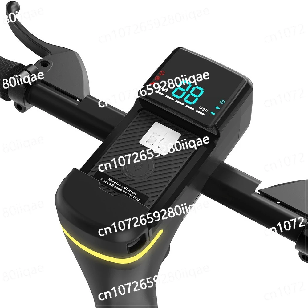 Wireless charging, electric scooter smart meter, shared scooter central control