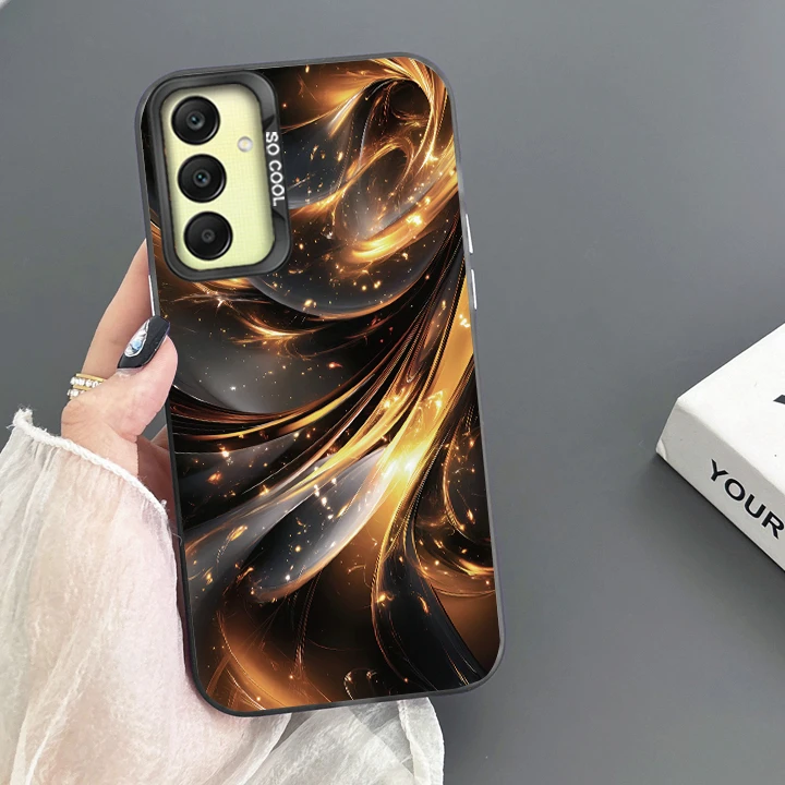 Cool Golden Dragon Phone Case, Juste populaire en silicone, Samsung Galaxy A16 A12 A52 A33 A54 A14 A24 A32 A13 A15 A25 A55 A35 5G