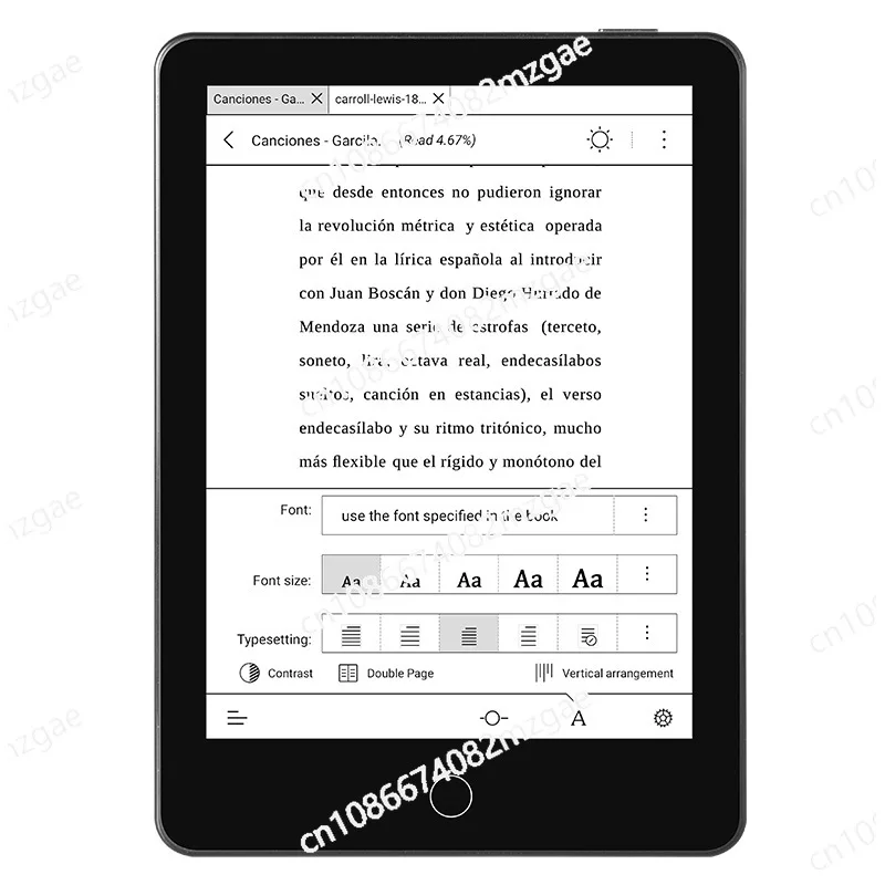 4+64Gb,6-Inch E-Pap…