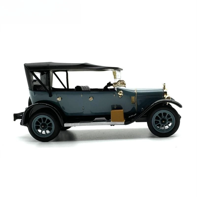 Heavy duty retro car vintage car model, collection alloy simulation ornament 1:43