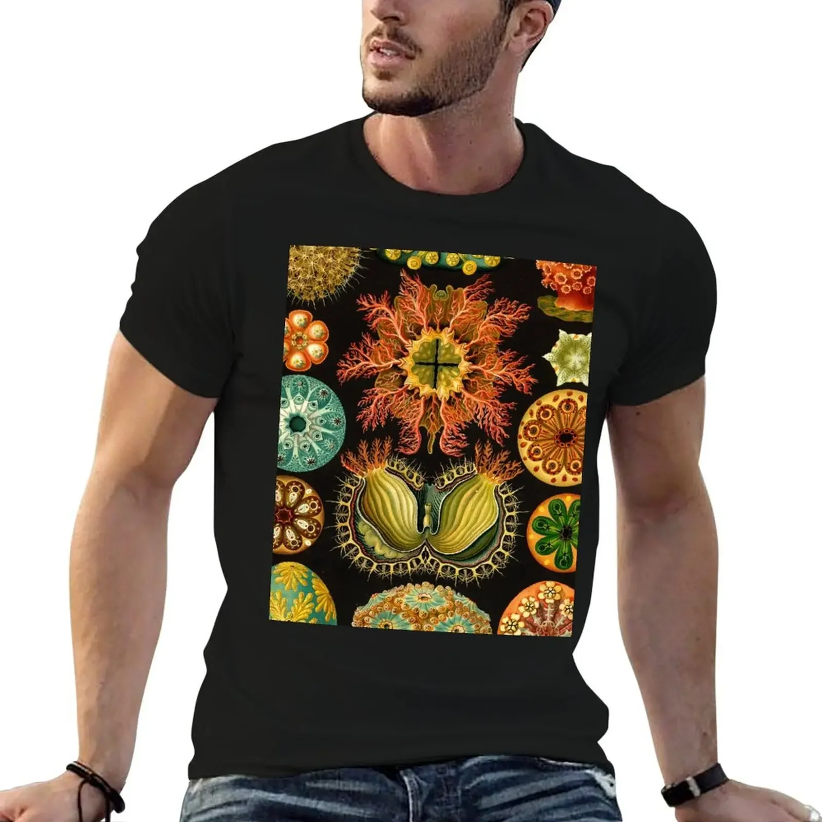 Ascidia - Ernst Haeckel T-Shirt customs design your own street wear men t shirts high quality