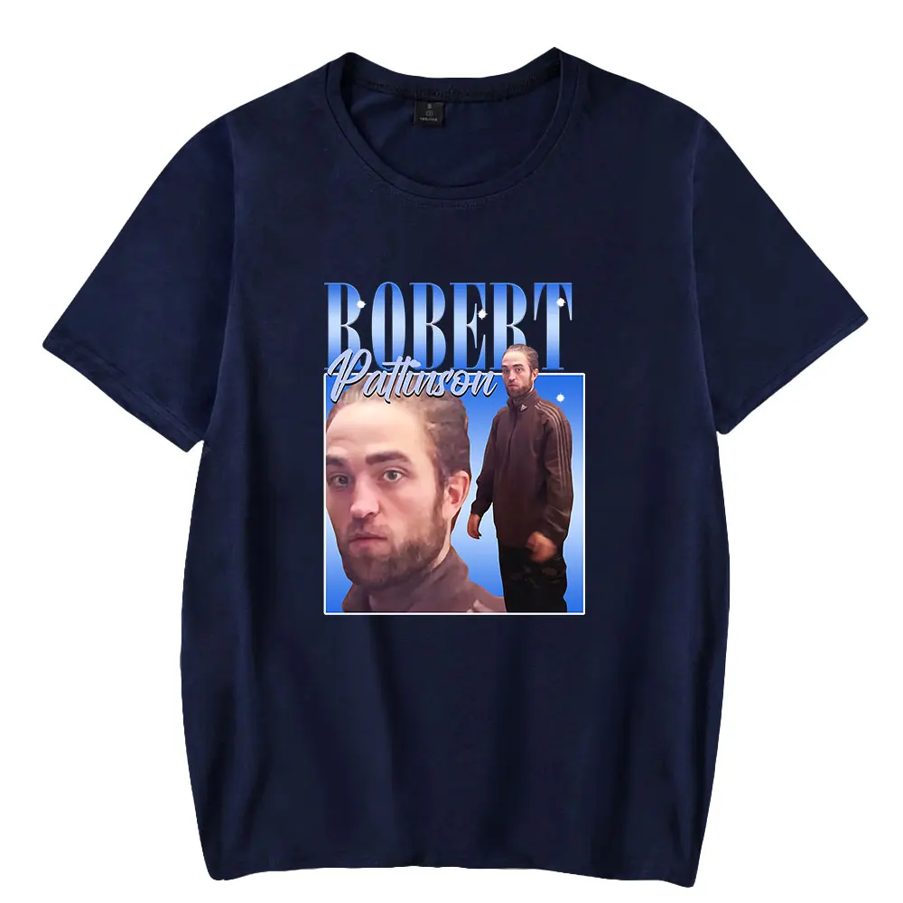 

Robert Pattinson Tshirt Unisex Crewneck Short Sleeve Women Men T-shirt Pop Star Casual Style Fashion Clothes