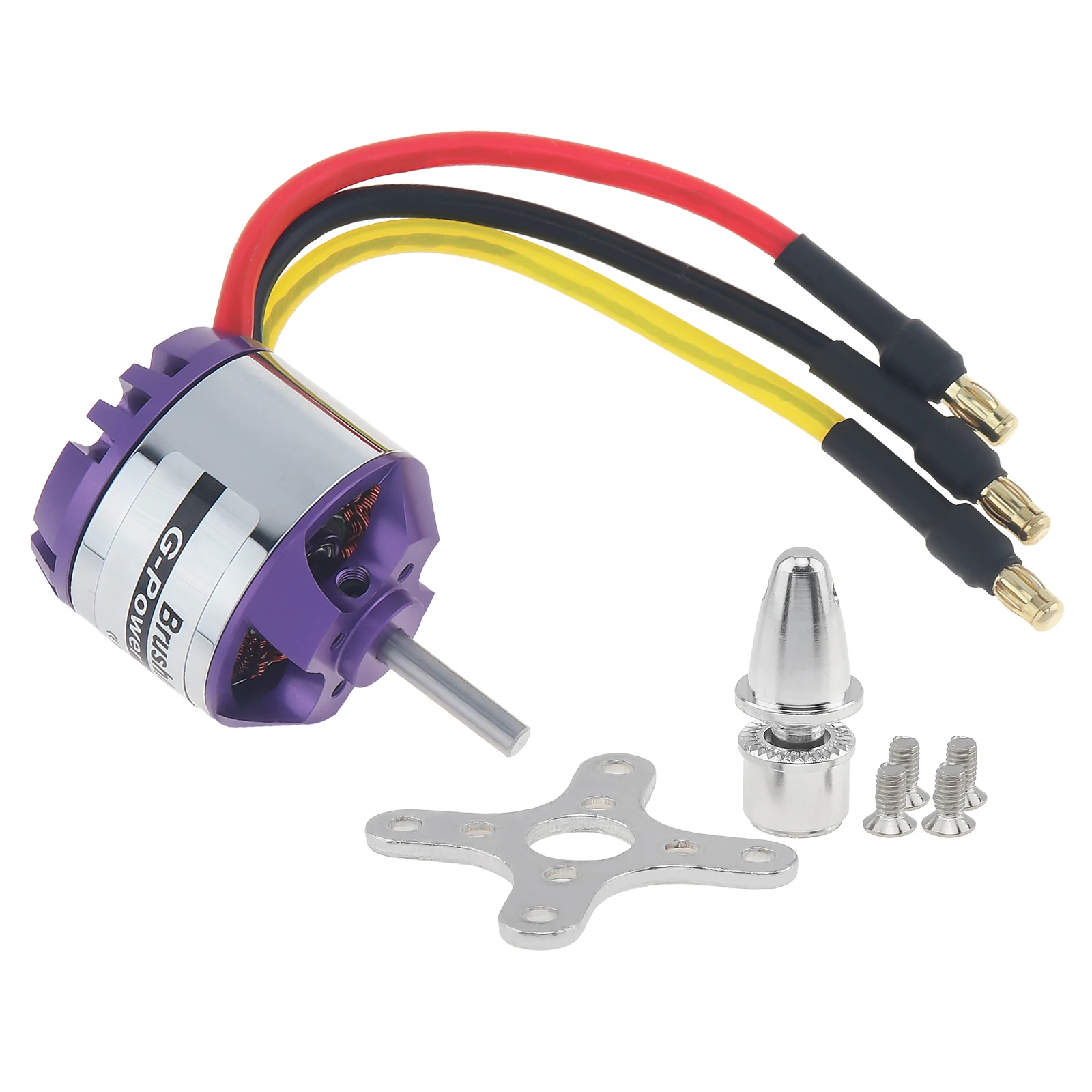 1/2/4 PCS D2830 Brushless Motor 850KV 1000KV 1300KV Outrunner Motor RC Plane Motor for RC Multicopter Drone Fixed Wing Airplane