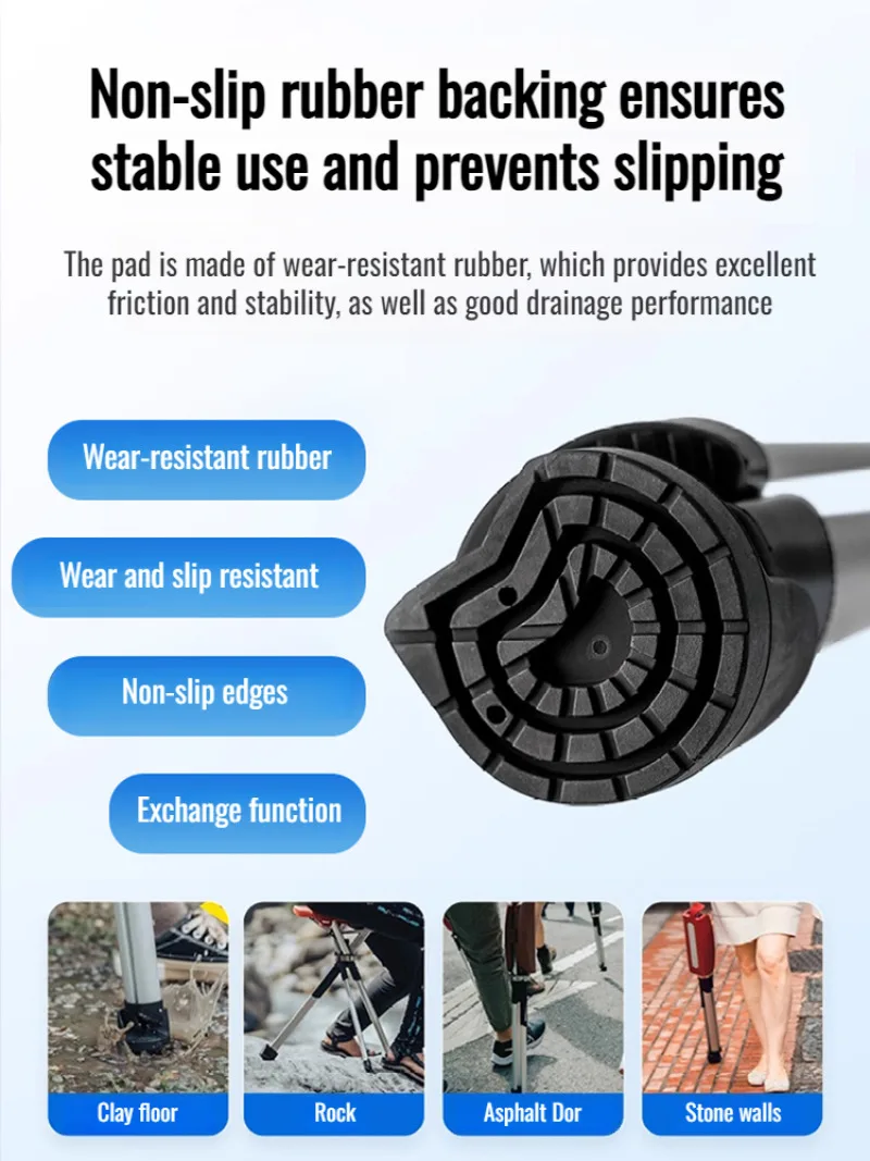 في الهواء الطلق للطي قصب كرسي المسنين المشي البراز ضوء تسلق الجبال قصب سبائك الألومنيوم طوي عصا للمشي مع مقعد