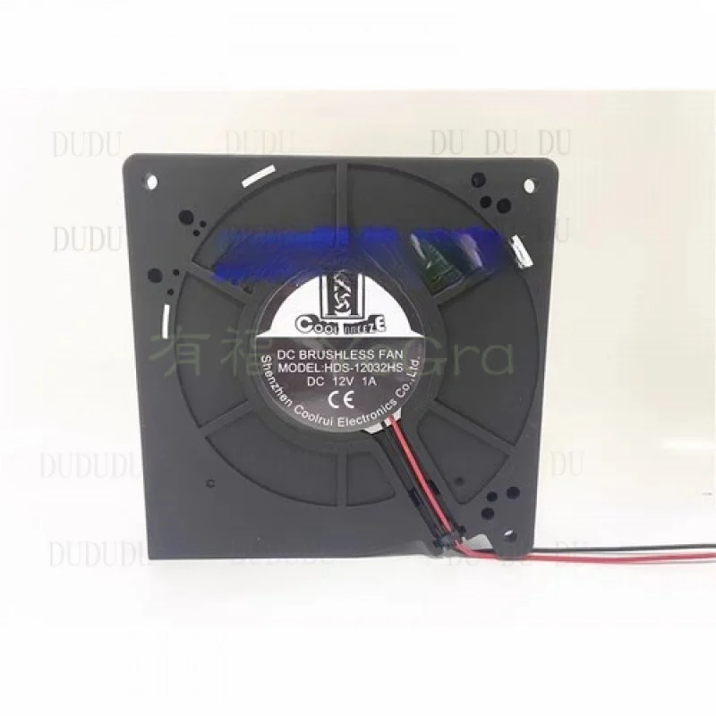 D D   FOR COOL BREEZE HDS-12032HS DC12V 1A 2-Wire High Airflow Turbo Cooling Fan