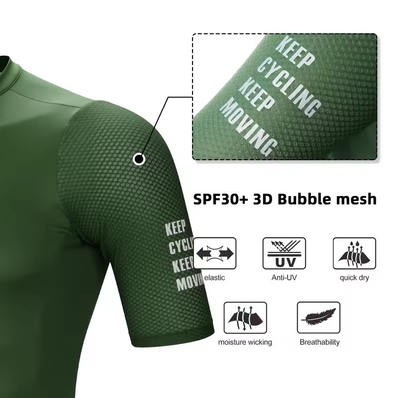 DAREVIE Cycling Jersey SPF 50 Anti-UV Training Level Slim Fit Small Size Men Women Man Cycling Maillot Bike Jersey Cycling Shirt - Image 4