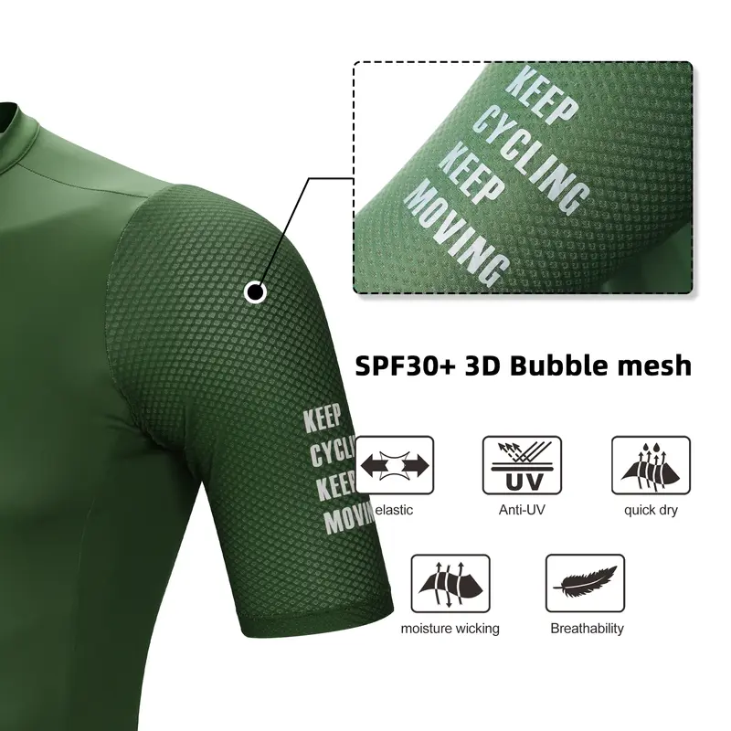 DAREVIE Cycling Jersey SPF 50 Anti-UV Training Level Slim Fit Small Size Men Women Man Cycling Maillot Bike Jersey Cycling Shirt - Image 4