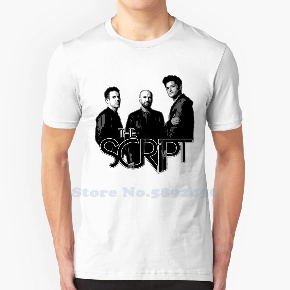 The Script 100% Pure Cotton T-Shirt Danny Mark Glen Power Sheehan Odonoghue Band Pop Music Ts Thescript