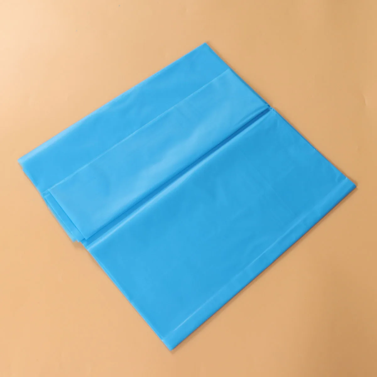 

137x183cm Blue Party Table Cloth Premium Plastic Waterproof Cover for Picnic Camping Bbq Outdoor Event Table Protection Heavy