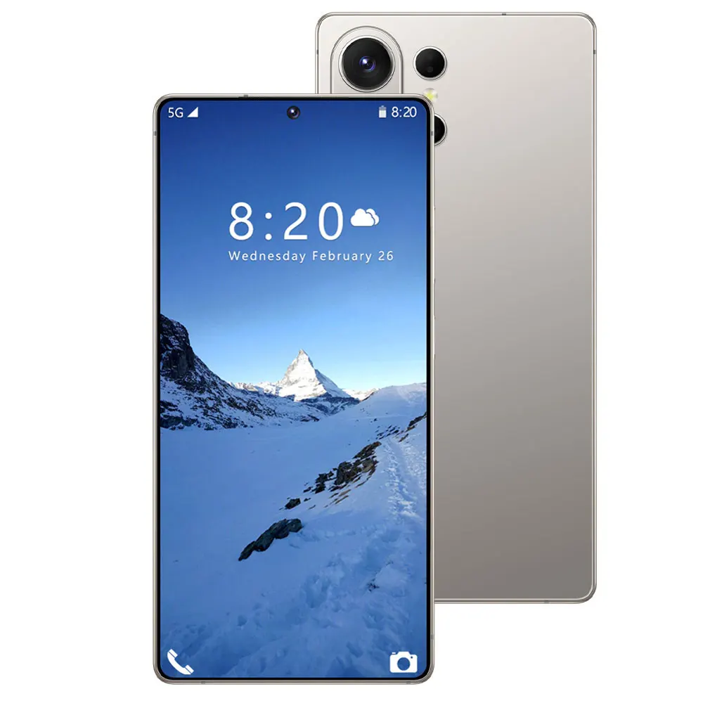 K-Touch Nieuwe Mobiele Telefoon C26 Ultra Smartphone Android 15 5G 7.3 HD Mobiele Telefoons 22GB 2TB 7800mAh Octa Core Ontgrendeld Dual SIM 16+48MP Camera