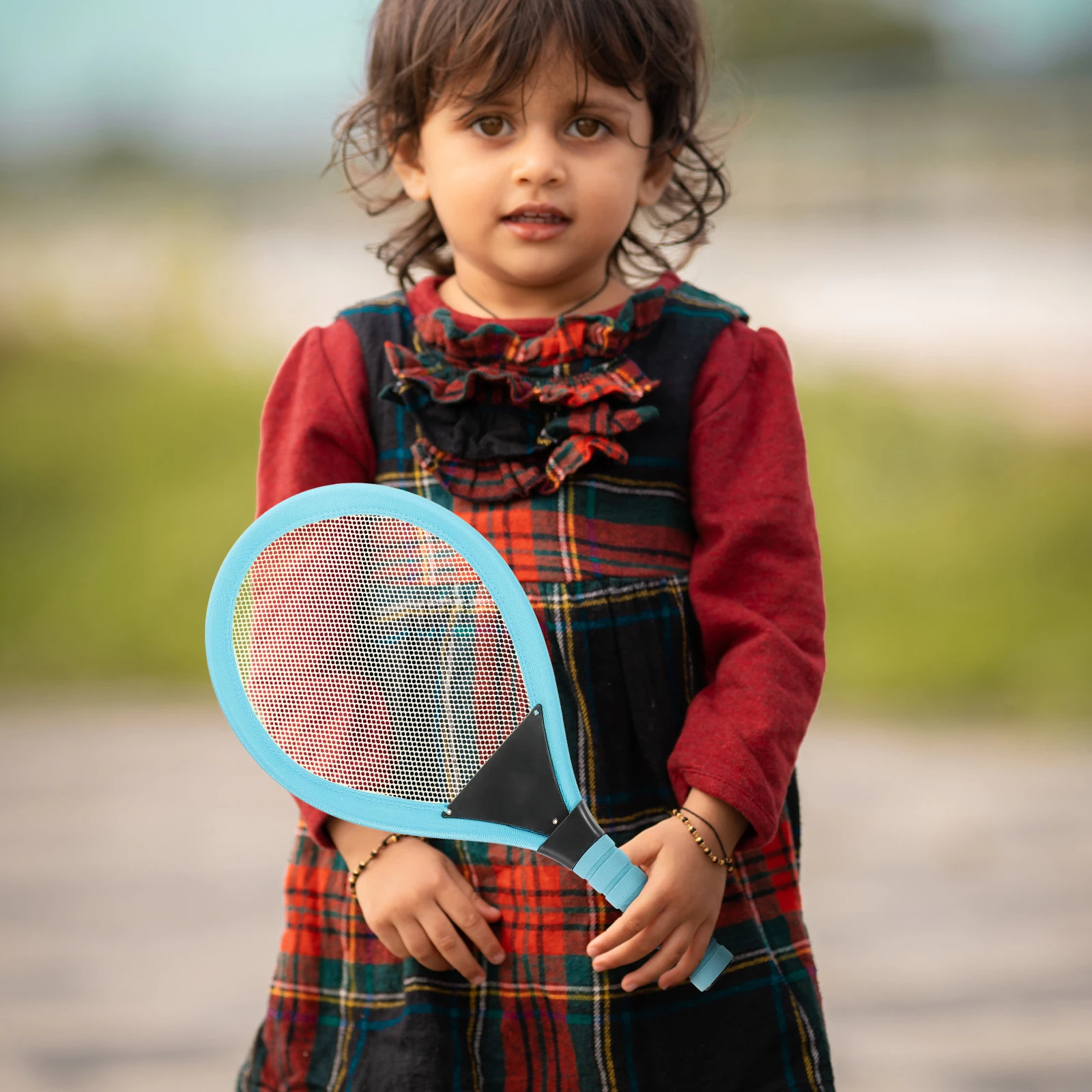 

Набор теннисных ракеток, детские игрушки, мягкая ручка, прочная сетка, детские спортивные мячи для занятий спортом на открытом воздухе в помещении, ракетка для координации и реакции