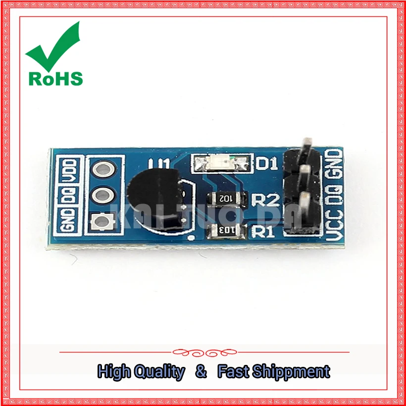 Módulo de Medición de Temperatura DS18B20, Módulo Sensor de Temperatura, Placa de Desarrollo DS18B20, Interruptor de Control de Temperatura