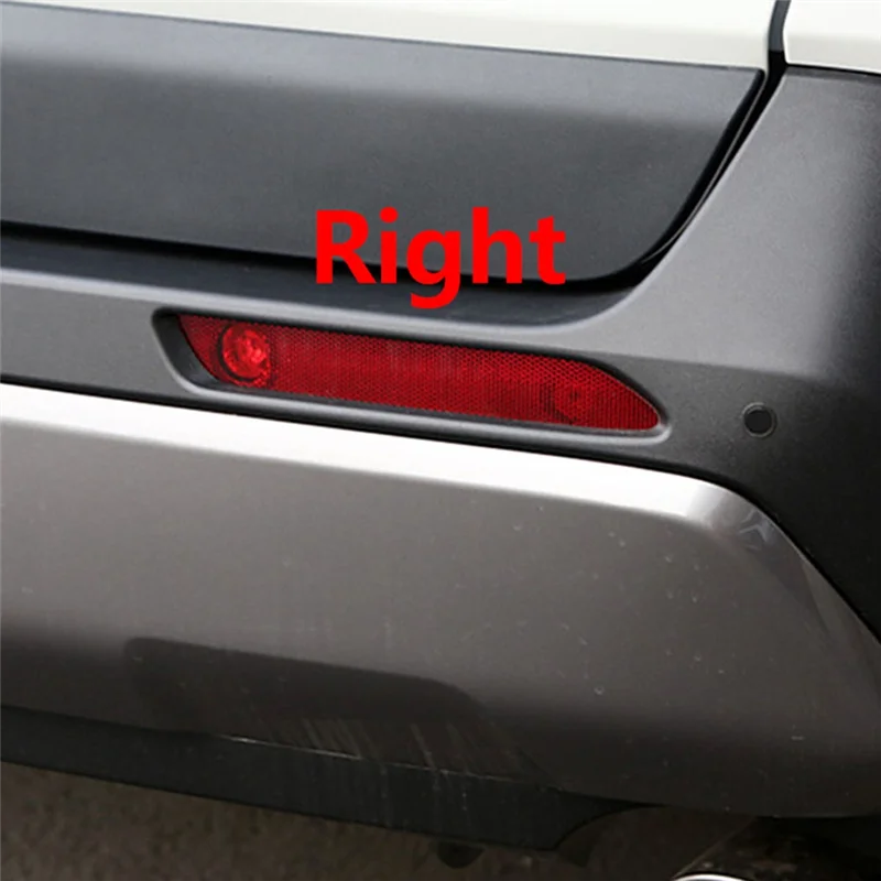 Classic Car Rear Bumper Reflector Light for Toyota RAV4 2021 2022 Tail Stop Brake Turn Signal Fog Lamp Car Accessories Red Shell