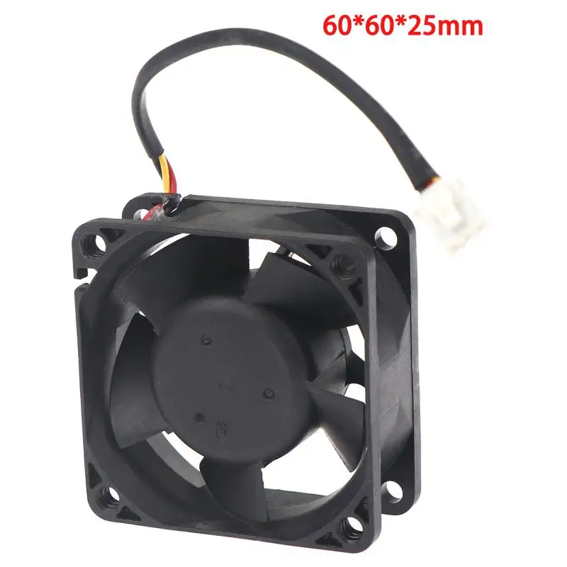 【F】1PCS CPU Cooling Fan D60BV-12 6025 12V 0.50A Large Air Volume Server Fan 6CM 6025 60*60*25MM