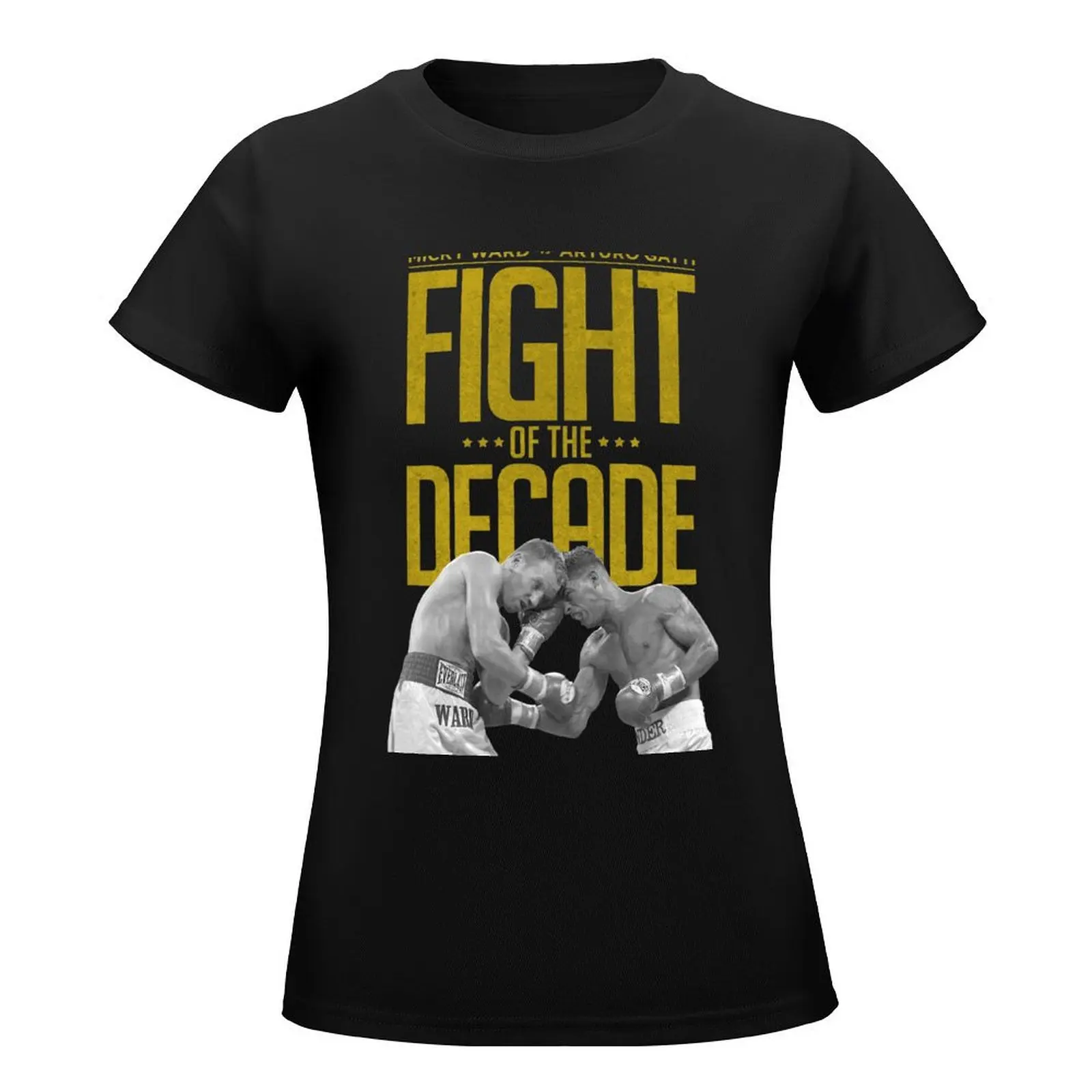 Fight Of The Decade T-Shirt kawaii clothes animal print shirt for girls Female clothing t shirts for Women