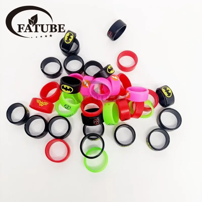 100 قطعة حلقة سيليكون غير قابلة للانزلاق 23*10 مللي متر لملحقات حماية النموذج الميكانيكي #6